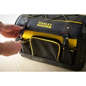 Stanley 1-79-213, Geanta pentru scule cu maner metalic Fatmax, baza rigida si impermeabila, din material textil, 20" - Img 6