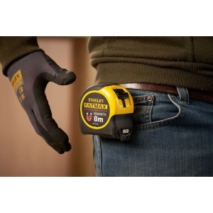 Stanley FMHT0-33868, ruleta magnetica fatmax 8m, Mylar®, BladeArmor, tru-zero, rupere la 3.2m, magnet detasabil, 8m x 32mm, blister - Img 6