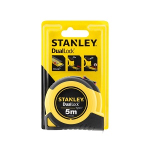 Stanley STHT36803-0, ruleta tylon cu dubla blocare 5m, acoperire Tylon, maner ergonomic, 5m x 19mm, blister - Img 7