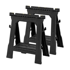 Stanley STST1-70713, Pereche capre pliabile pentru taiat lemne, capacitate maxima 450kg - Img 3