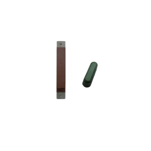 Strop din piele fina tabacita vegetal cu maner plat SDPMPC1 (33 cm, suprafata 25 x 5 cm, cu pasta) - Img 3