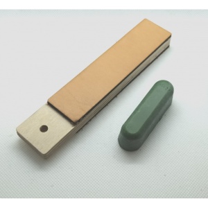 Strop din piele pentru ascutire 120x30mm cu pasta de ascutire Chrox