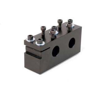 Suport pentru scule multiple cu taiere laterala din spate, 16mm, pentru strung Sherline - Img 2