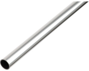 Teava rotunda din aluminiu, Ø 6 - 25 mm, lungime 2000 mm (2 m)