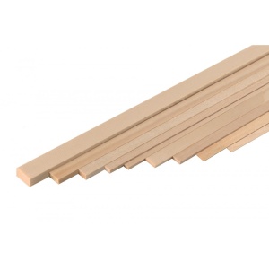 Tija din lemn de tei 100 cm pentru modelism, Amati