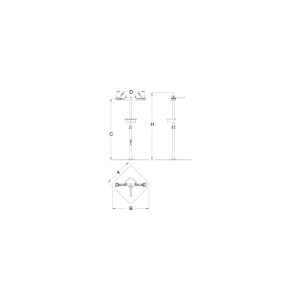 1693C Stand de reparare a bicicletelor cu doua falci arc, Unior - Img 3