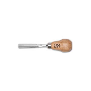 5639 Dalta forma V scurta pentru sculptura, maner para CUT 39, Two Cherries