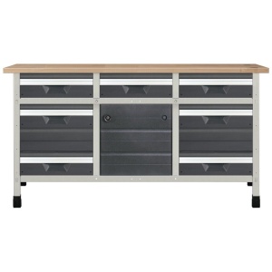 Banc de lucru 1610x650x860 mm, Nr. 3, Wolfcraft
