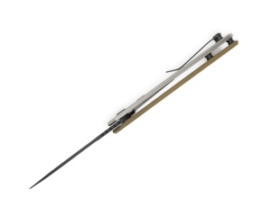 Briceag de buzunar Buck Onset Pro 0040GRS-B, otel S45VN, maner G10 si cadru titan, Frame Lock - Img 3
