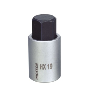 Cheie HEX 19mm, Proxxon 23473, 55mm, prindere 1/2" - Img 2