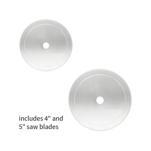 Circular sticla cu discuri de 4"-5" vitralii/ piatra Hi-Tech Diamond - Img 4