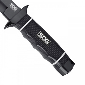 Cutit neck knife SOG Instinct Mini G10 Satin, otel 5Cr15MoV, lama Drop Point 48 mm - Img 16