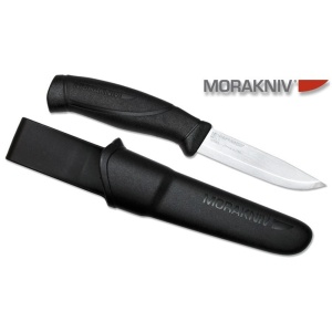 Cutit outdoor Morakniv Companion HeavyDuty S Black, otel inoxidabil 12C27, 3.2 mm grosime, teaca inclusa - Img 9
