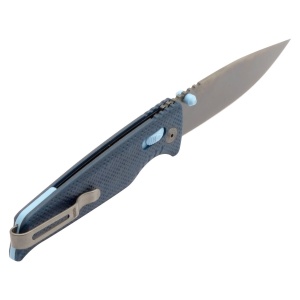 Cutit pliabil SOG Altair XR Squid Ink 12-79-01-57, lama Drop Point 154CM Satin, XR Lock, Thumb Stud, maner GRN Squid Ink, EDC Ultralight