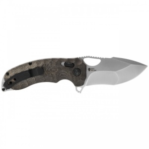 Cutit pliabil SOG Kiku XR Satin, lama CTS XHP, XR Lock, maner Micarta, design Kiku Matsuda - Img 6