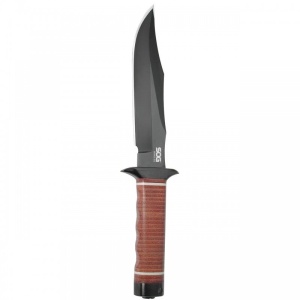 Cutit tactic SOG Bowie 2.0, otel AUS-8, lama 163 mm