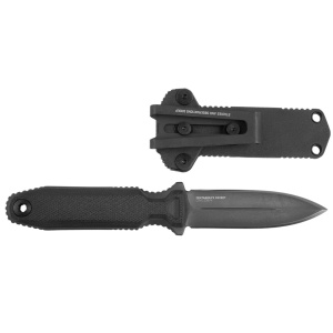 Cutit tactic SOG Pentagon Covert Blackout, otel CRYO CPM S35VN, lama 89 mm - Img 5