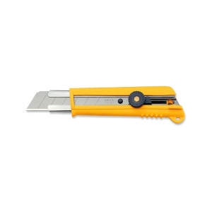 Cutter Industrial 25 mm OLFA NH-1 – Seria Comfort Grip cu Blocare prin Rotita - Img 2