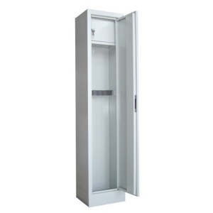 Dulap metalic pentru 5 arme HUNTER A231, 1500 x 320 x 280 mm, cu caseta munitie