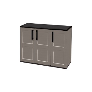 Dulap utilitar plastic 3 usi Free1020x370x840 mm, cu 1 polita - Img 2