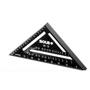 Echer tamplarie/dulgherie 18 cm, SOLA - Img 10