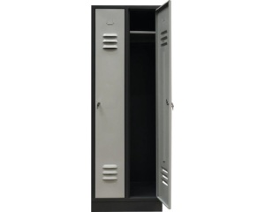Fișet metalic 2 uși FAM MD34 600x450x1800 mm, cu poliță și bară de haine - Img 4