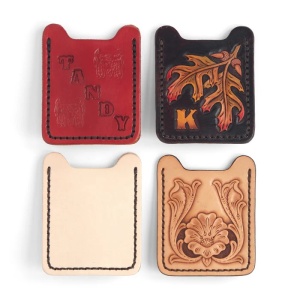 Kit clip pentru bani si husa pentru card Tandy Leather SUA - Img 9