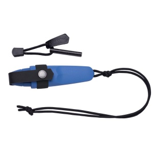 Kit Cutit de gat Morakniv Eldris Albastru cu amnar- Outdoor si Supravietuire