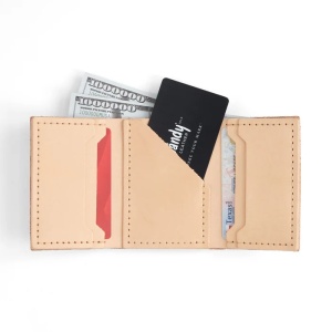 Kit portofel triplu pliat clasic Tandy Leather SUA - Img 5