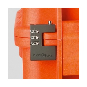 Lacat patentat cu cifru pt genti/valize protectie, Explorer Cases - Img 2