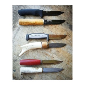 Lama de cutit din otel laminat, No.106 pentru diy, hobby, camping, Morakniv - Img 7