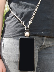 Lant husa telefon mobil pentru sisteme de fixare LOXX, finisaj cupru - Img 2