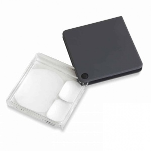 Lupa de buzunar MagniFlip Plus, putere 2.5X/5X/7X, cu deschidere automata - Carson