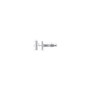Micrometru mecanic de adancime, cu talpa - Img 2
