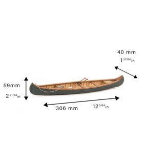 Navomodel The Indian Girl Canoe, scara 1:16 - Artesania Latina - Img 3