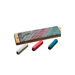 P03 Set compus mic de ascutire 3 x 25gr (Verde, Rosu, Alb), BeaverCraft - Img 3