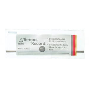 Panze traforaj cu dinti dubli Niqua TEMPO RECORD silver 13cm set 12 panze - Img 2