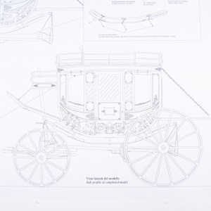 Plan Diligenta Stage Coach pt hobby, Amati Italia