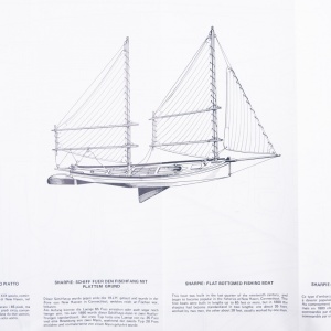 Planuri constructie navomodel, Sharpie, Amati Italia - Img 3