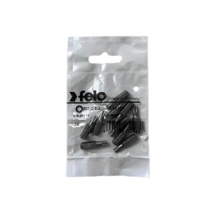 Set 10 biti Felo, seria Industrial profil Torx, C6.3, TX25, 25mm