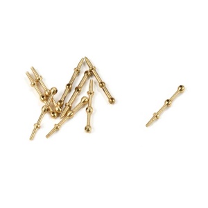 Set 10 pontili de balustrada cu doua gauri, 10mm, Amati