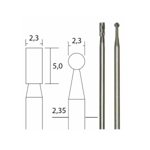 Set 2 freze din Tungsten-Carbid, Proxxon 28750 - Img 5