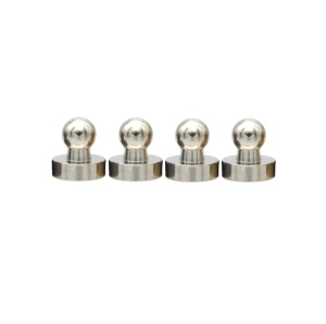 Set 4 parti inferioare pentru textile/piele, sisteme de fixare LOXX