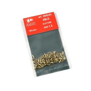 (Set 50) Hublou fara sticla pentru navomodele, 1.5mm, Amati - Img 2