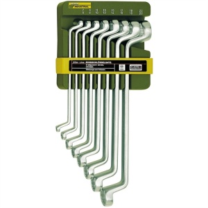 Set 8 chei inelare cu cot Slim - Line, Proxxon 23810 - Img 2