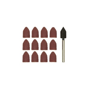 Set ax si tamburi conici, din corindon, 9x13mm, GR80 si GR150 , Proxxon 28987 - Img 2