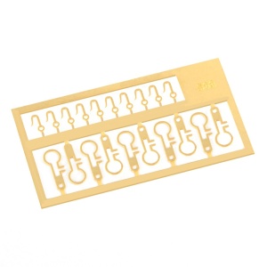 Set carlige si fixari pentru capete de berbec navomodelism, Amati