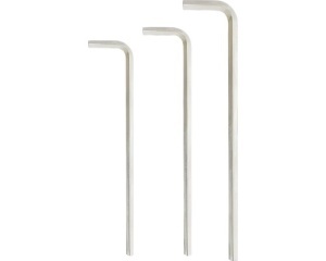Set chei hexagonale WGB 7+8+10 mm, 3 piese, crom-vanadiu