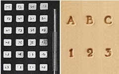 Set de stante "LIBERATION SERIF" pielarie, Leder haus