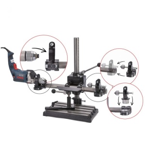 Set stand gaurire/frezare 500/500mm cu suport gaurire - Img 14
